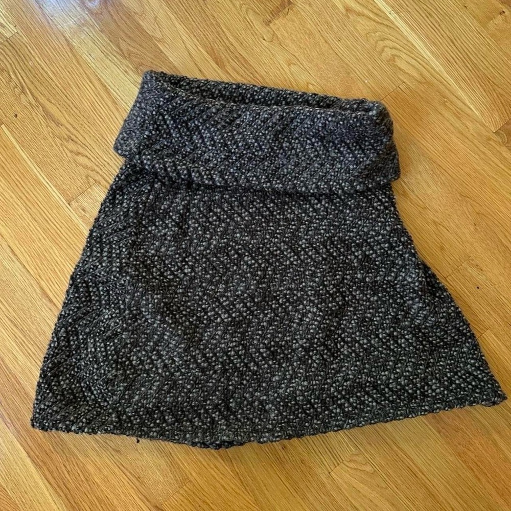 Brown Per Una Knit Shawl - Picture 2 of 7